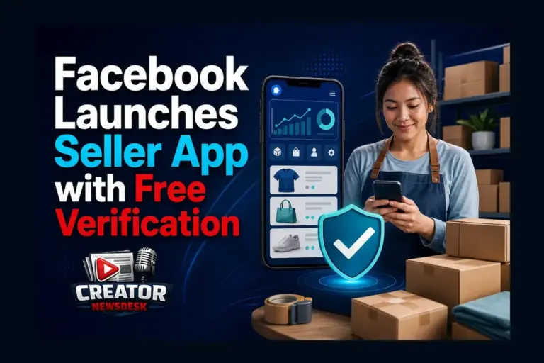 Facebook Launches Seller App with Free Verification