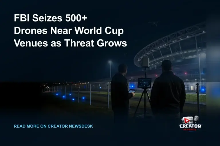 FBI Seizes 500+ Drones Near World Cup Venues as Threat Grows
