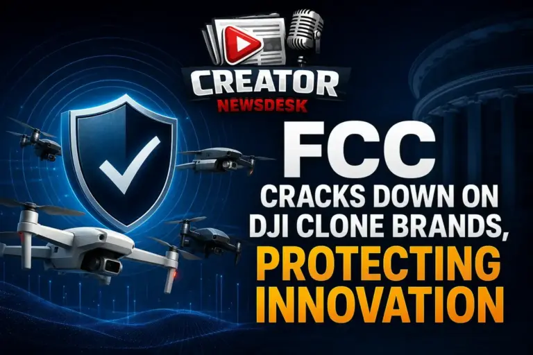 FCC Cracks Down on DJI Clone Brands, Protecting Innovation