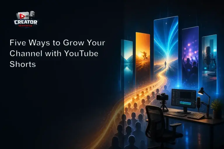 Five Ways to Grow Your Channel with YouTube Shorts