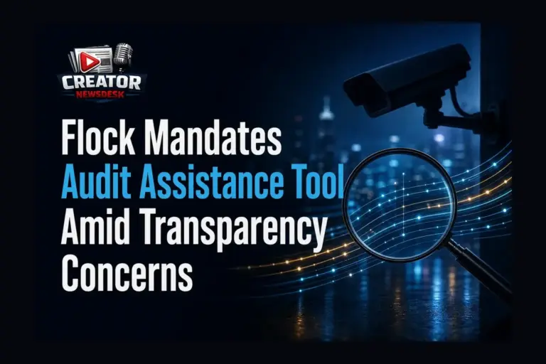 Flock Mandates Audit Assistance Tool Amid Transparency Concerns