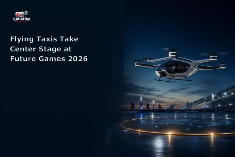 Flying Taxis Take Center Stage at Future Games 2026