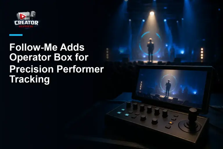 Follow-Me Adds Operator Box for Precision Performer Tracking
