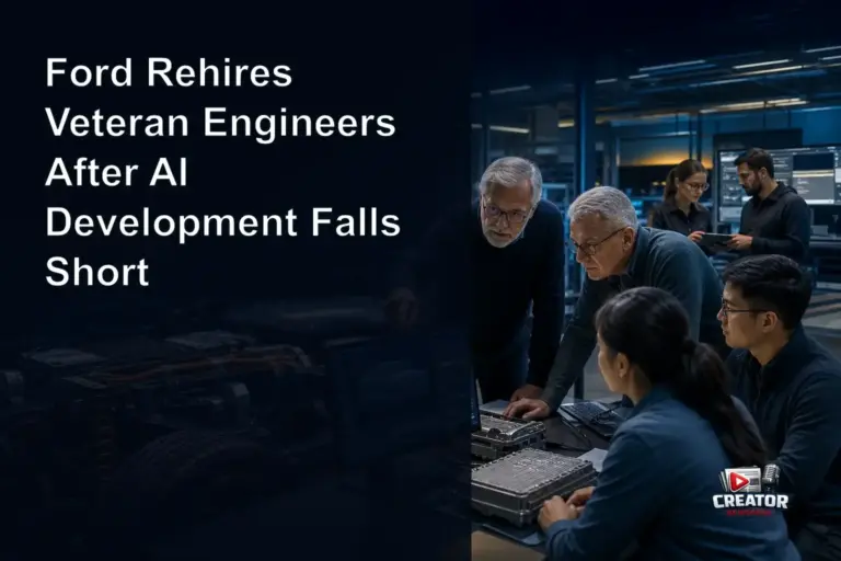 Ford Rehires Veteran Engineers After AI Development Falls Short