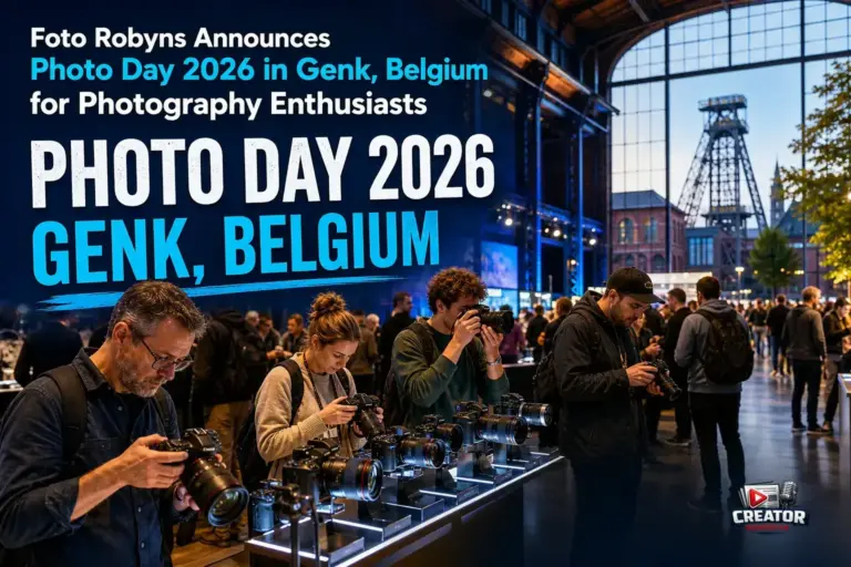 Foto Robyns Announces Photo Day 2026 in Genk, Belgium for Photography Enthusiasts