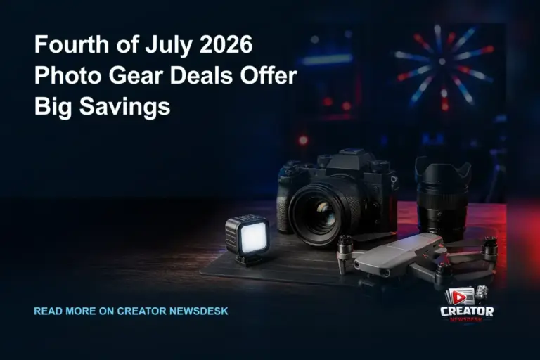 Fourth of July 2026 Photo Gear Deals Offer Big Savings