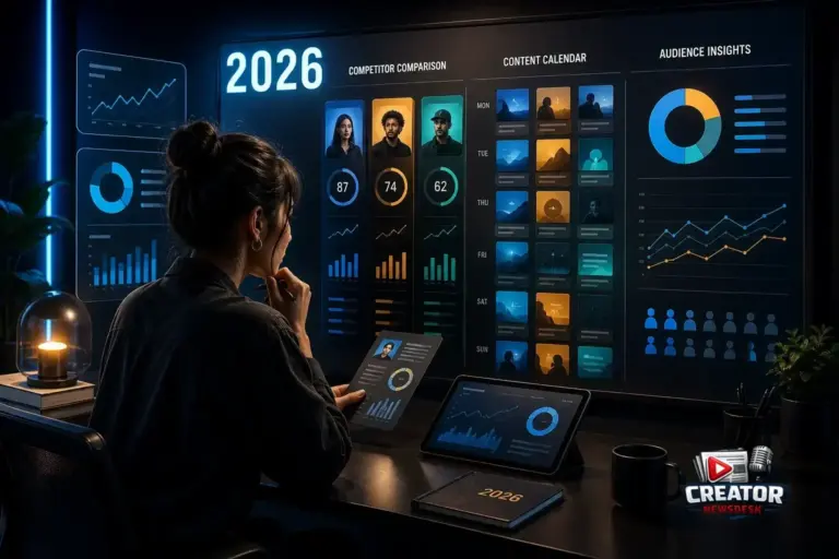 Free 2026 Social Media Competitor Analysis Template for Creators