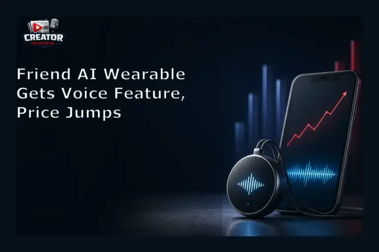 Friend AI Wearable Gets Voice Feature, Price Jumps
