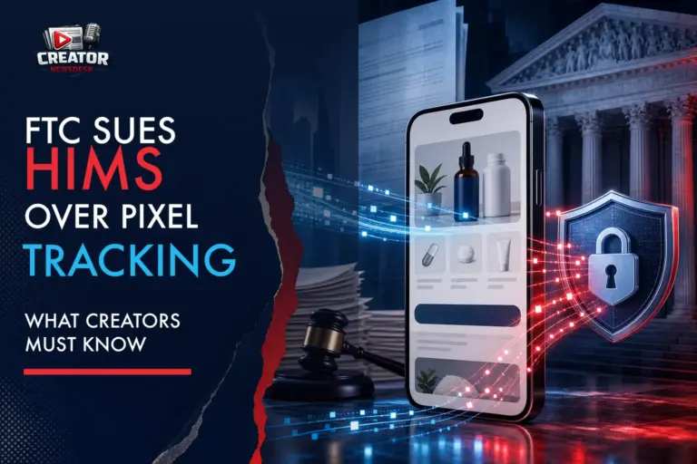 FTC Sues Hims Over Pixel Tracking: What Creators Must Know