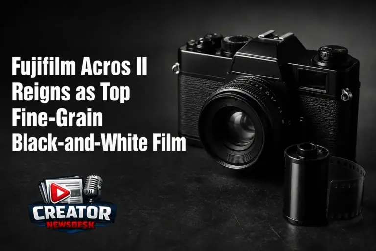 Fujifilm Acros II Reigns as Top Fine‑Grain Black‑and‑White Film
