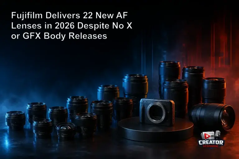 Fujifilm Delivers 22 New AF Lenses in 2026 Despite No X or GFX Body Releases