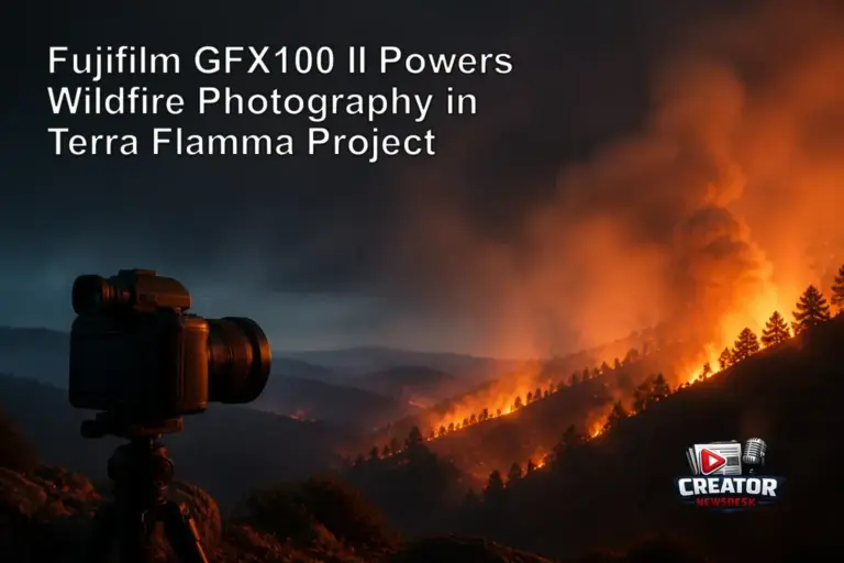 Fujifilm GFX100 II Powers Wildfire Photography in Terra Flamma Project