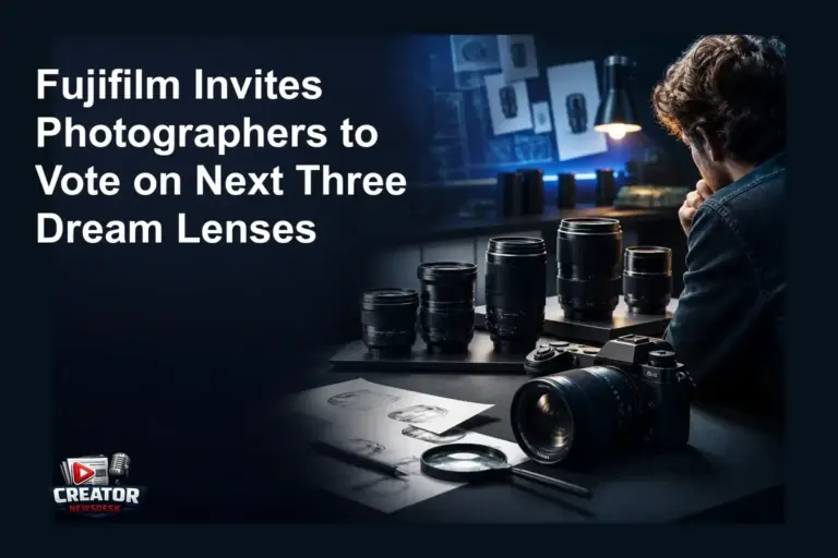 Fujifilm Invites Photographers to Vote on Next Three Dream Lenses
