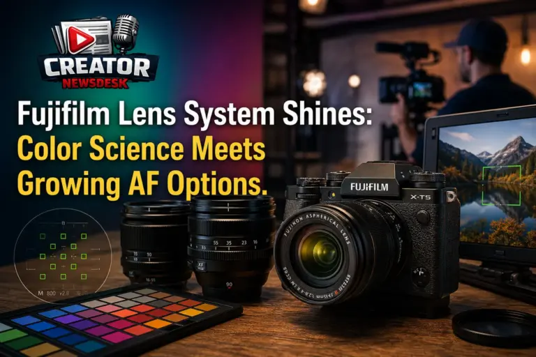 Fujifilm Lens System Shines: Color Science Meets Growing AF Options