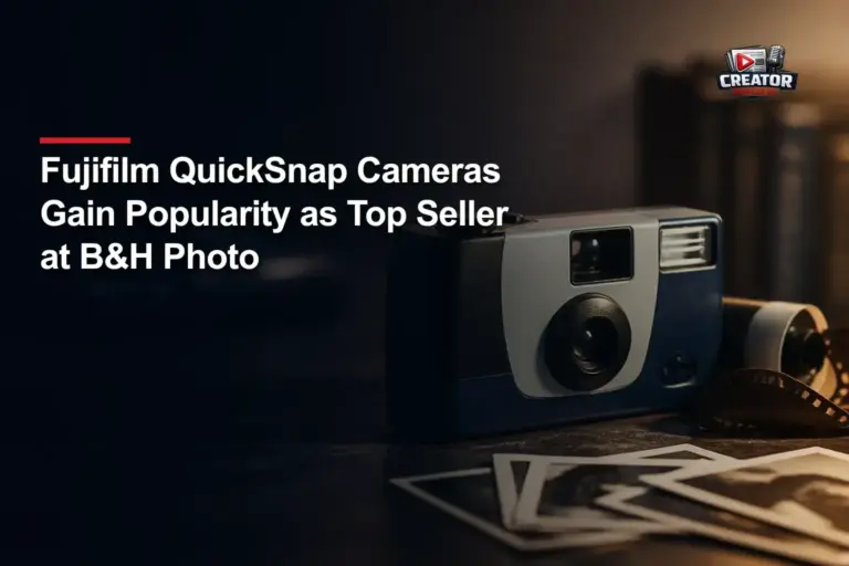 Fujifilm QuickSnap Cameras Gain Popularity as Top Seller at B&H Photo