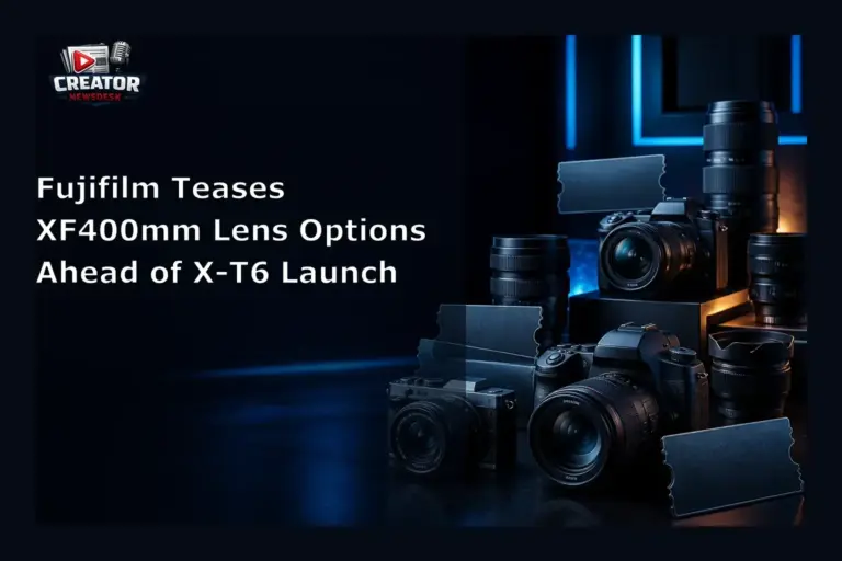 Fujifilm Teases XF400mm Lens Options Ahead of X-T6 Launch