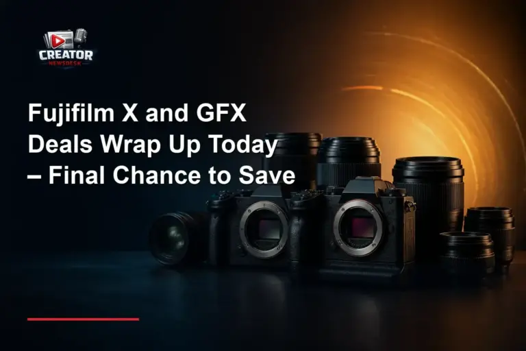 Fujifilm X and GFX Deals Wrap Up Today – Final Chance to Save