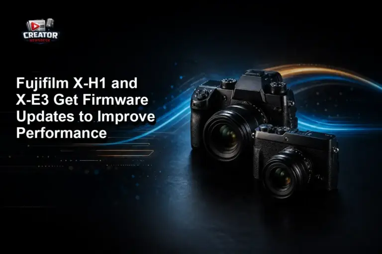 Fujifilm X-H1 and X-E3 Get Firmware Updates to Improve Performance
