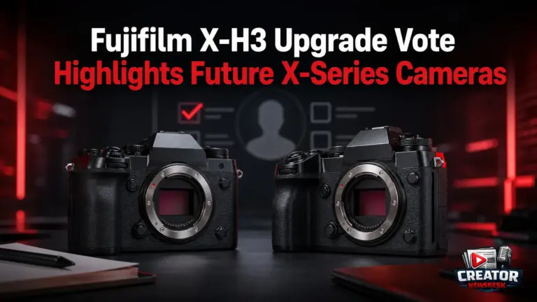 Fujifilm X-H3 Upgrade Vote Highlights Future X‑Series Cameras