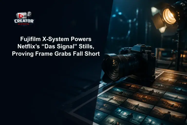Fujifilm X-System Powers Netflix’s “Das Signal” Stills, Proving Frame Grabs Fall Short