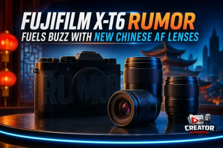 Fujifilm X-T6 Rumor Fuels Buzz With New Chinese AF Lenses
