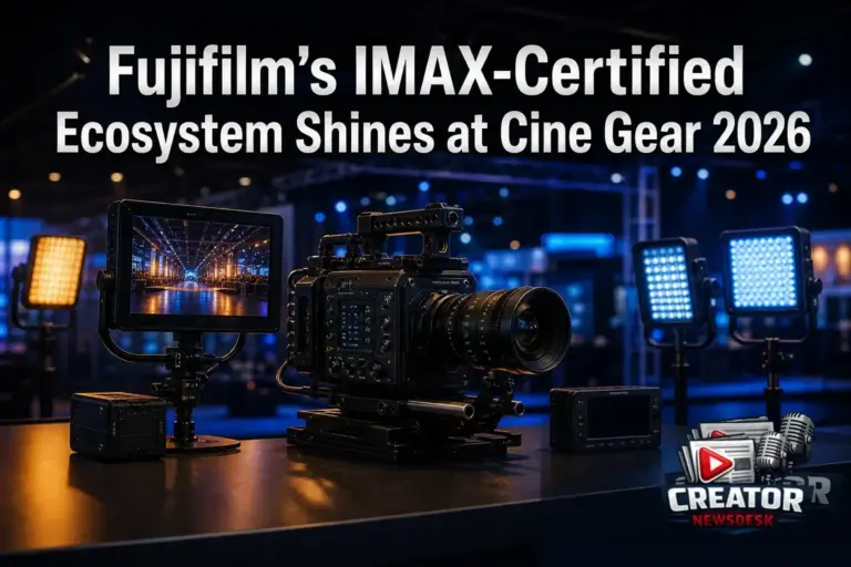 Fujifilm’s IMAX-Certified Ecosystem Shines at Cine Gear 2026