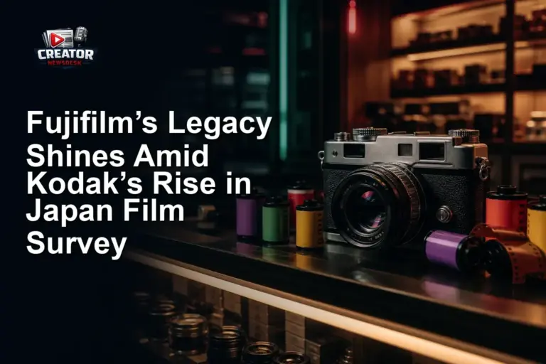 Fujifilm’s Legacy Shines Amid Kodak’s Rise in Japan Film Survey