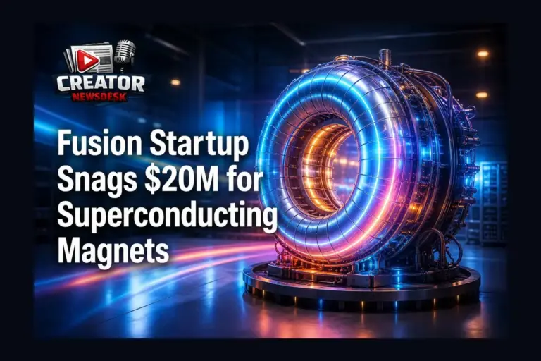 Fusion Startup Snags $20M for Superconducting Magnets