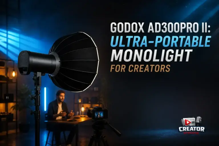 Godox AD300Pro II: Ultra-Portable Monolight for Creators