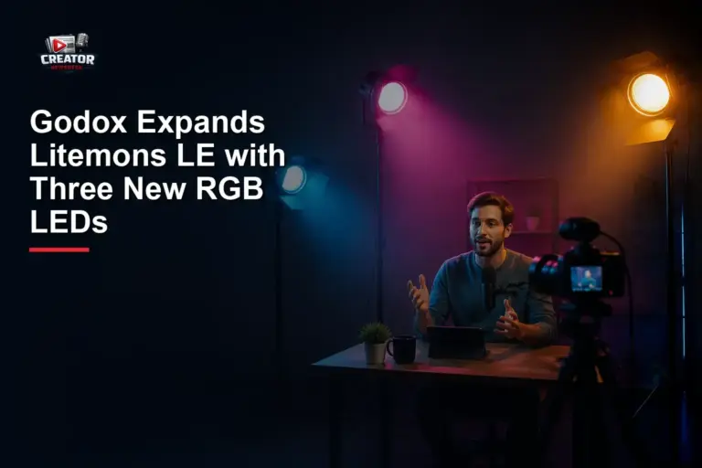 Godox Expands Litemons LE with Three New RGB LEDs