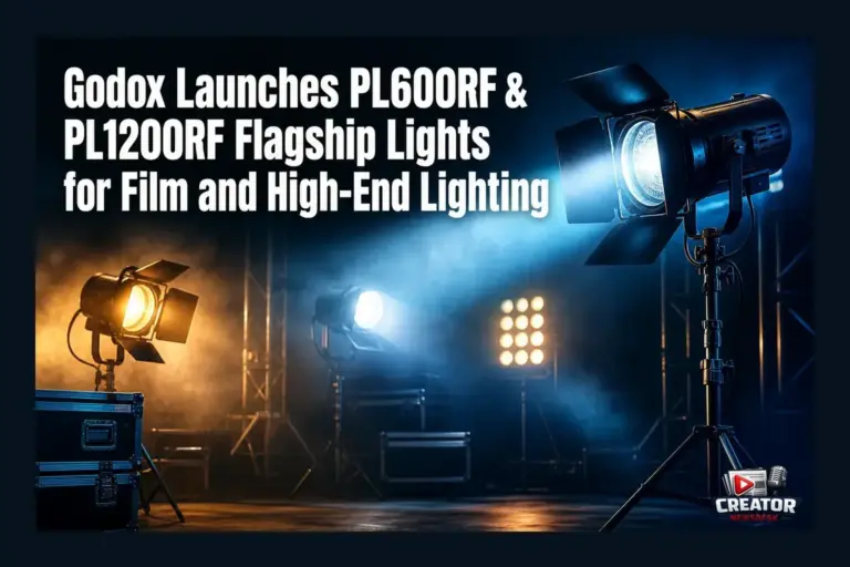 Godox Launches PL600RF & PL1200RF Flagship Lights for Film and High-End Lighting