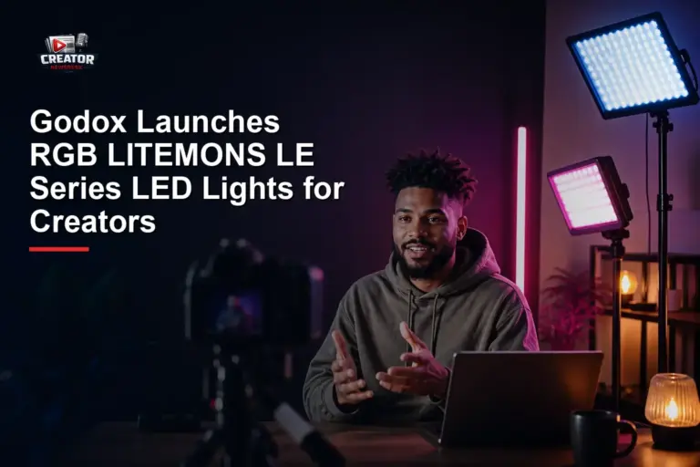 Godox Launches RGB LITEMONS LE Series LED Lights for Creators