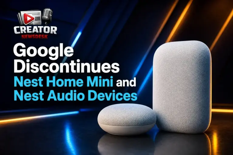 Google Discontinues Nest Home Mini and Nest Audio Devices