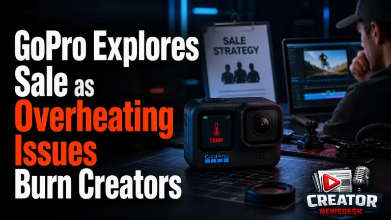 GoPro Explores Sale as Overheating Issues Burn Creators