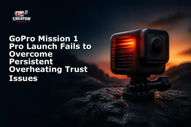 GoPro Mission 1 Pro Launch Fails to Overcome Persistent Overheating Trust Issues