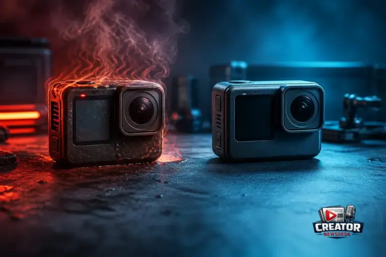 GoPro Overheating? DJI Still Wins in New Action Cam