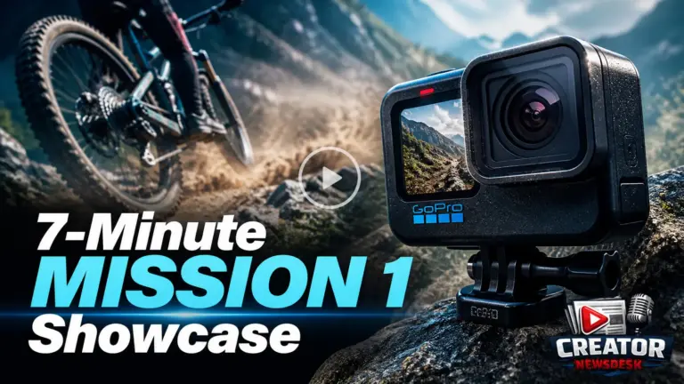 GoPro Unveils 7‑Minute MISSION 1 Showcase Video for New Action Cam Line