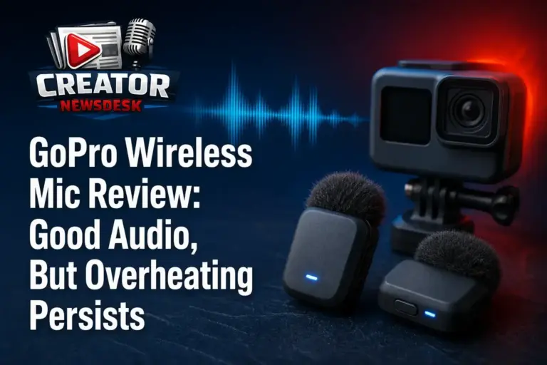 GoPro Wireless Mic Review: Good Audio, But Overheating Persists