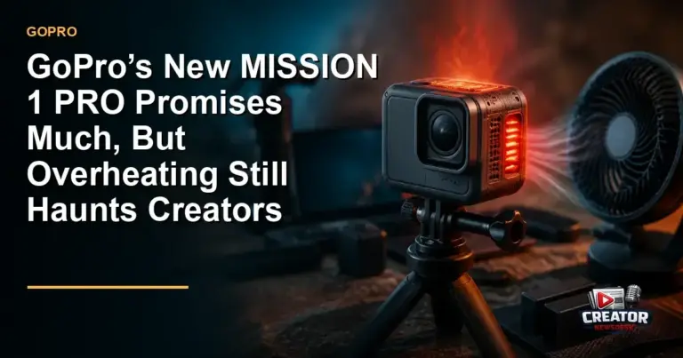 GoPro’s New MISSION 1 PRO Promises Much, But Overheating Still Haunts Creators