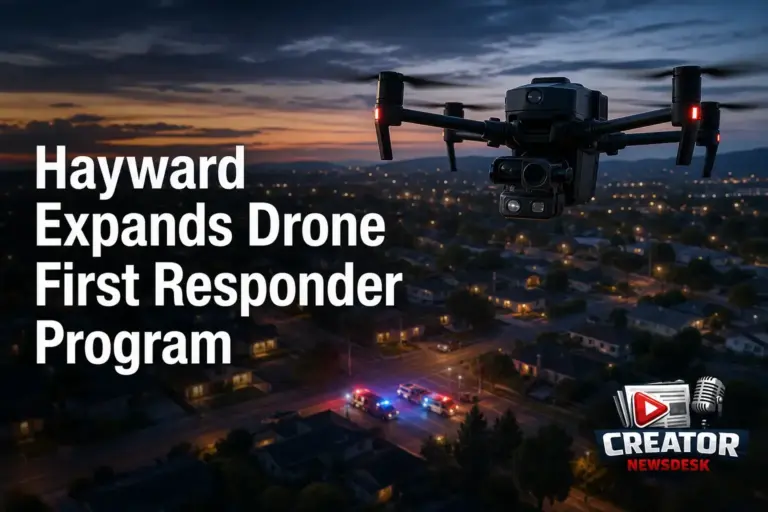 Hayward Expands Drone First Responder Program