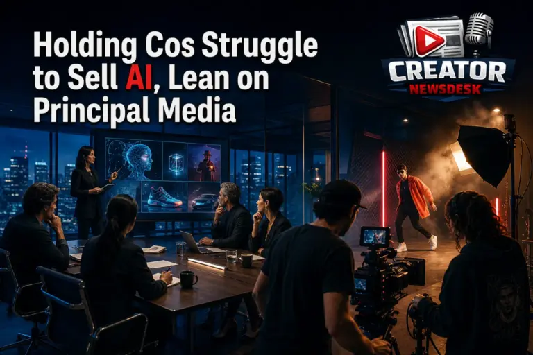 Holding Cos Struggle to Sell AI, Lean on Principal Media