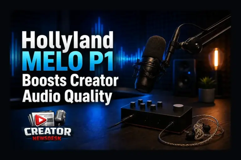 Hollyland MELO P1 Boosts Creator Audio Quality
