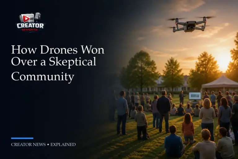 How Drones Won Over a Skeptical Community