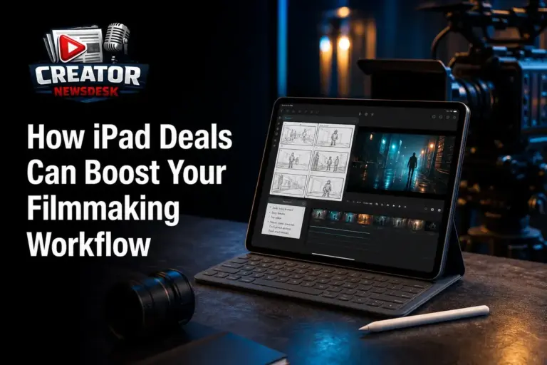 How iPad Deals Can Boost Your Filmmaking Workflow