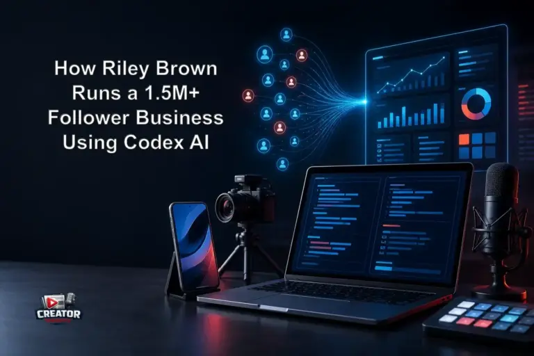 How Riley Brown Runs a 1.5M+ Follower Business Using Codex AI