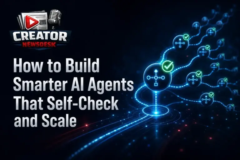 How to Build Smarter AI Agents That Self‑Check and Scale