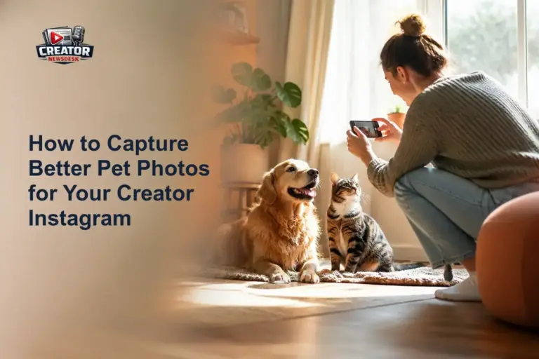 How to Capture Better Pet Photos for Your Creator Instagram