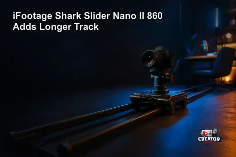 iFootage Shark Slider Nano II 860 Adds Longer Track