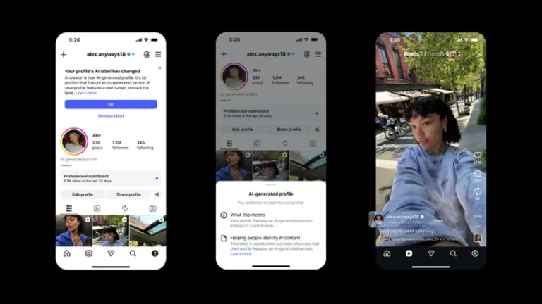 Instagram Rolls Out Clearer AI Profile Tags for Creators