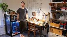 Creator Turns Tiny Apartment into Multi‑Craft Workshop